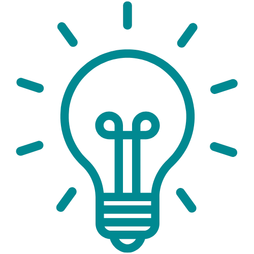 Educate lightbulb icon
